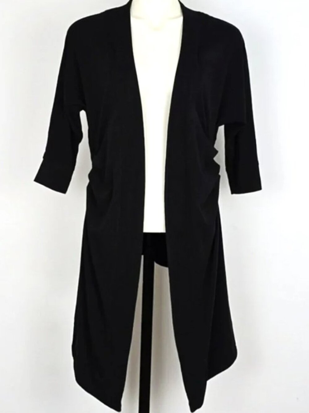 Lululemon Namaste Wrap Open Front Waterfall Cardigan Stretchy size 4